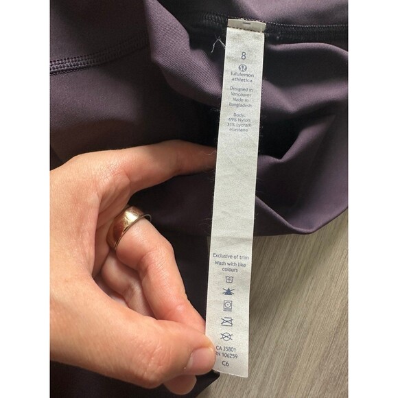 Lululemon Wunder Under High-Rise 7/8 Tight 25” size 8 - Picture 3 of 4